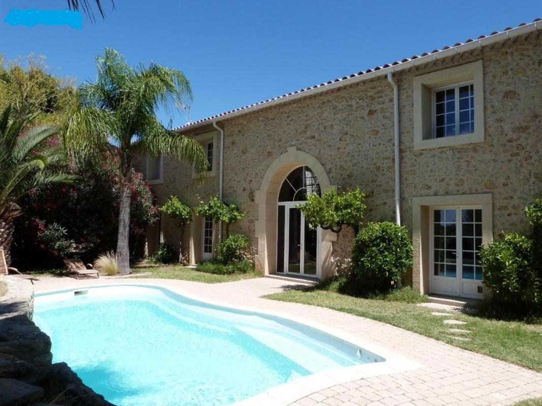 Chambres D'Hotes La Soulenque Luxury B & B Capestang Exteriér fotografie