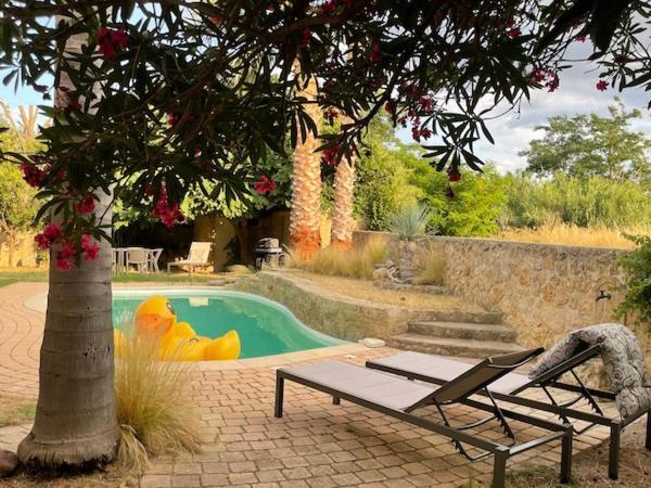 Chambres D'Hotes La Soulenque Luxury B & B Capestang Exteriér fotografie