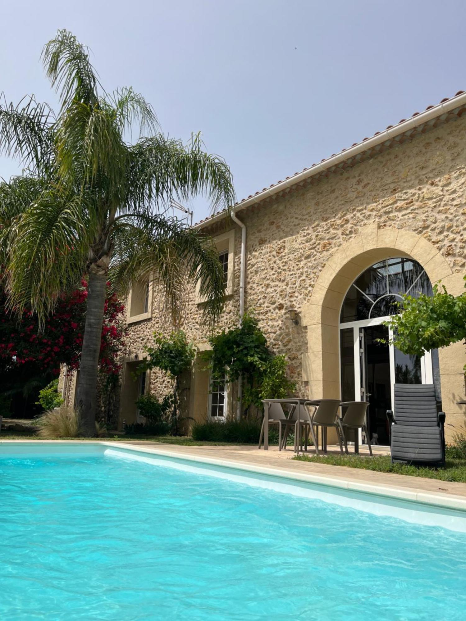Chambres D'Hotes La Soulenque Luxury B & B Capestang Exteriér fotografie